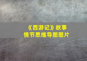 《西游记》故事情节思维导图图片