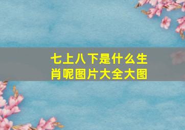 七上八下是什么生肖呢图片大全大图