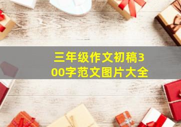 三年级作文初稿300字范文图片大全