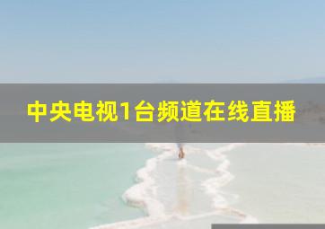 中央电视1台频道在线直播