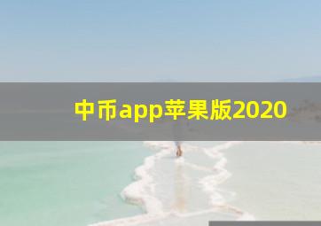 中币app苹果版2020