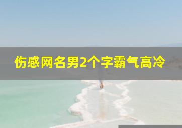 伤感网名男2个字霸气高冷