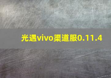 光遇vivo渠道服0.11.4