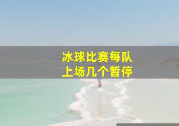 冰球比赛每队上场几个暂停