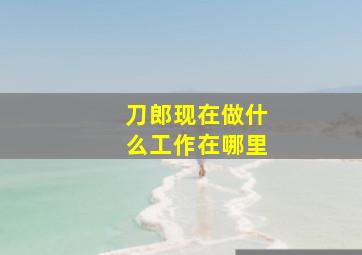 刀郎现在做什么工作在哪里