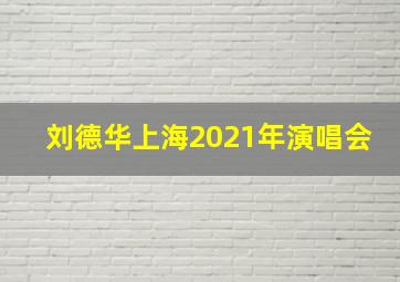 刘德华上海2021年演唱会