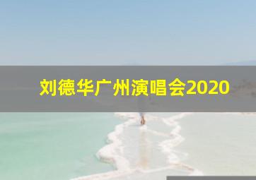 刘德华广州演唱会2020