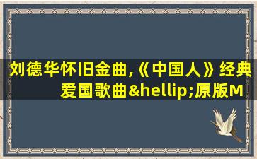 刘德华怀旧金曲,《中国人》经典爱国歌曲…原版M视频