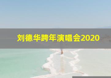 刘德华跨年演唱会2020