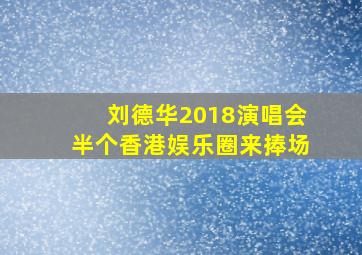 刘德华2018演唱会半个香港娱乐圈来捧场