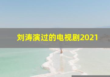 刘涛演过的电视剧2021