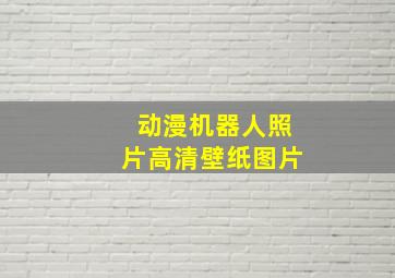 动漫机器人照片高清壁纸图片