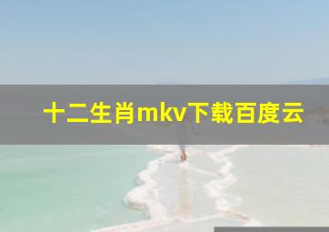 十二生肖mkv下载百度云