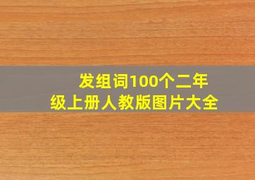 发组词100个二年级上册人教版图片大全