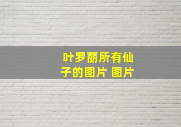 叶罗丽所有仙子的图片 图片