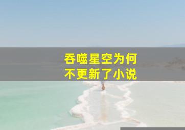 吞噬星空为何不更新了小说