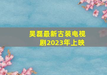 吴磊最新古装电视剧2023年上映