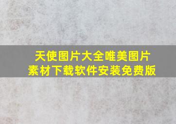 天使图片大全唯美图片素材下载软件安装免费版