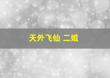 天外飞仙 二姐