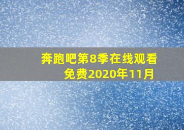 奔跑吧第8季在线观看免费2020年11月