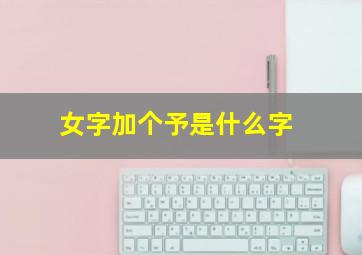 女字加个予是什么字