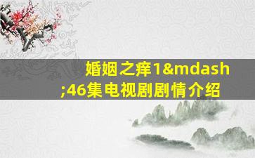 婚姻之痒1—46集电视剧剧情介绍