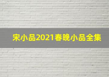 宋小品2021春晚小品全集