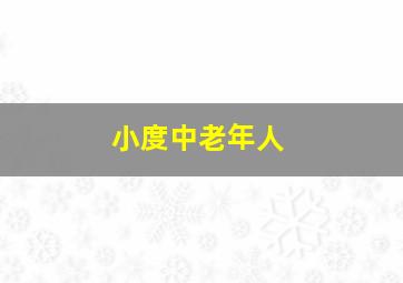 小度中老年人