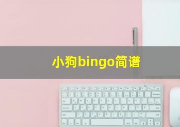 小狗bingo简谱