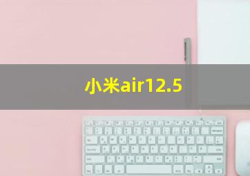 小米air12.5