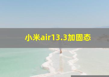 小米air13.3加固态