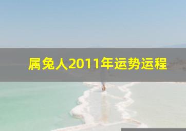 属兔人2011年运势运程