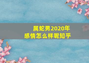 属蛇男2020年感情怎么样呢知乎