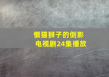 懒猫狮子的倒影电视剧24集播放