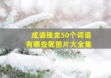 成语接龙50个词语有哪些呢图片大全集