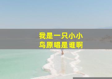 我是一只小小鸟原唱是谁啊