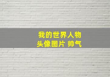 我的世界人物头像图片 帅气