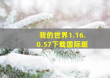 我的世界1.16.0.57下载国际版