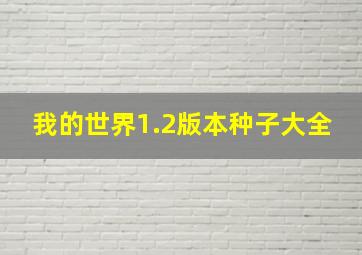 我的世界1.2版本种子大全