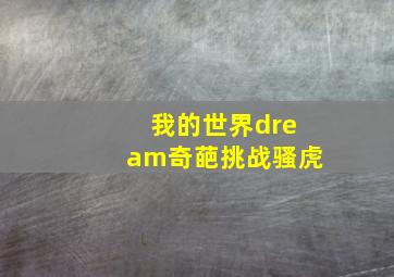 我的世界dream奇葩挑战骚虎