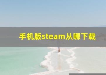 手机版steam从哪下载