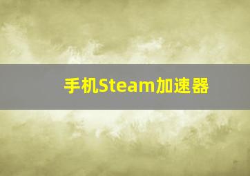 手机Steam加速器