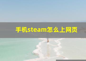 手机steam怎么上网页