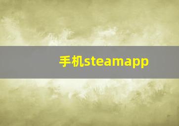 手机steamapp