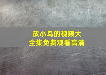 放小鸟的视频大全集免费观看高清