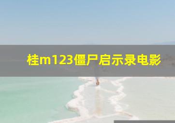 桂m123僵尸启示录电影