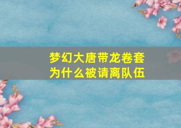 梦幻大唐带龙卷套为什么被请离队伍