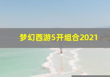 梦幻西游5开组合2021