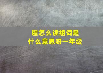 毽怎么读组词是什么意思呀一年级