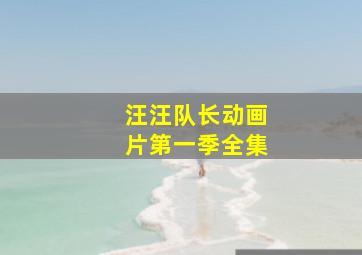 汪汪队长动画片第一季全集